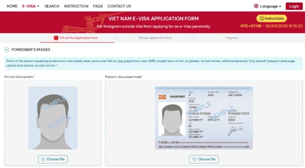 Vietnam_evisa_application form